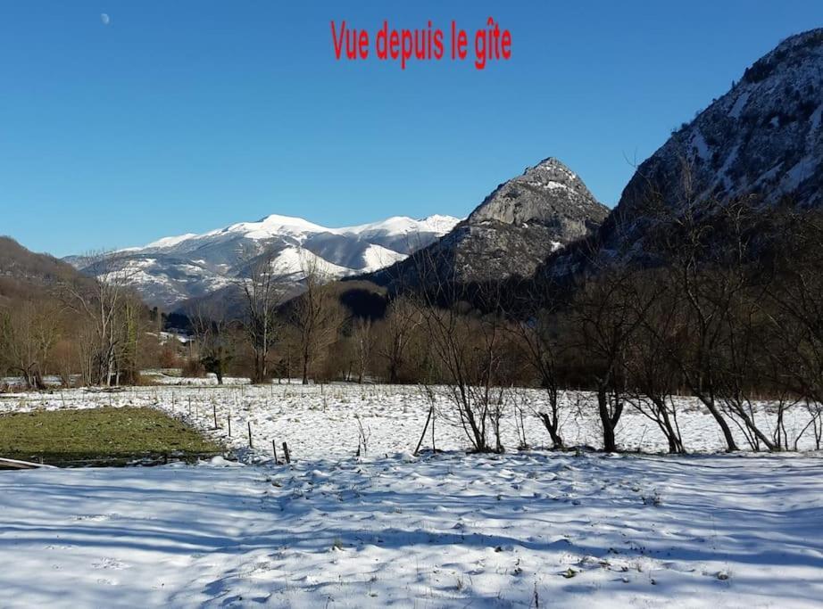Saurat Grange En Pierres. Grand Jardin Et Belle Vueヴィラ エクステリア 写真